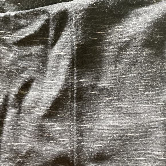 Time & Tru Black Print Leggings High Waisted EUC - Picture 4 of 6